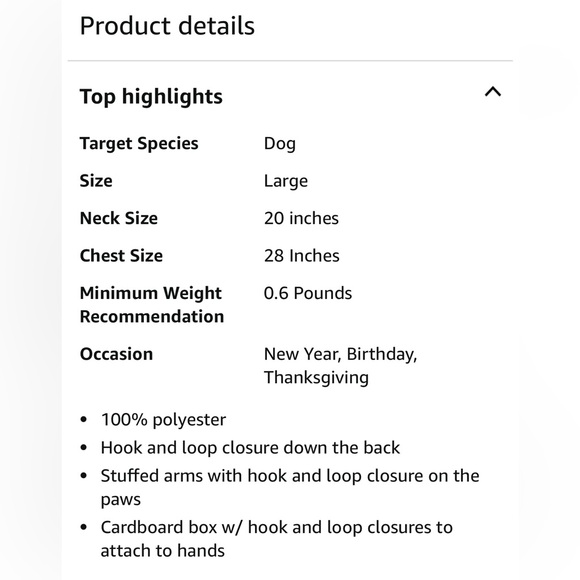 California Costumes Dog Mail Carrier Costume USPS, Large - Picture 2 of 2